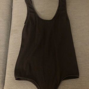 Dark Brown, small, skims, bodysuit
